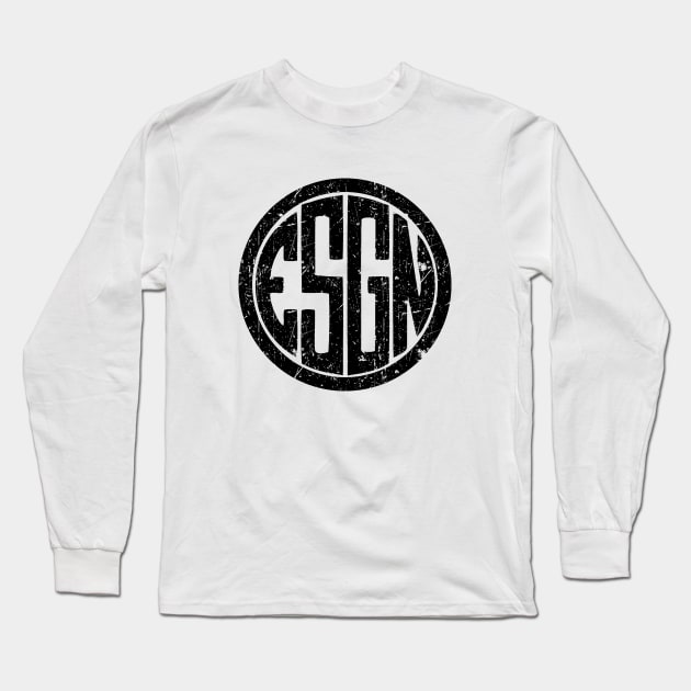 Grunge ESGN Long Sleeve T-Shirt by meantibrann